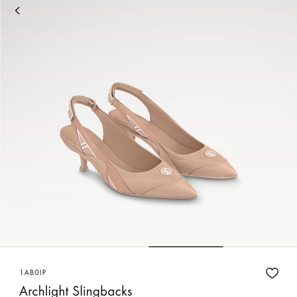 Louis Vuitton Archlight Slingbacks - Nude - Picture 6 of 6